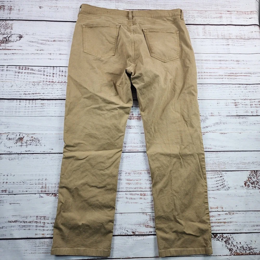 Flint and Tinder 365 5-Pocket Pants Men's 36x34 Khaki Straight Fit Stretch